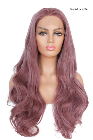 Synthetic Hair Colorful Wigs | Lace Front Party wigs