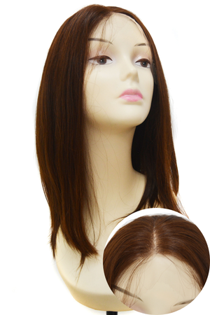 HairNotion 17 Inch European Virgin Hair Lace Top Wig